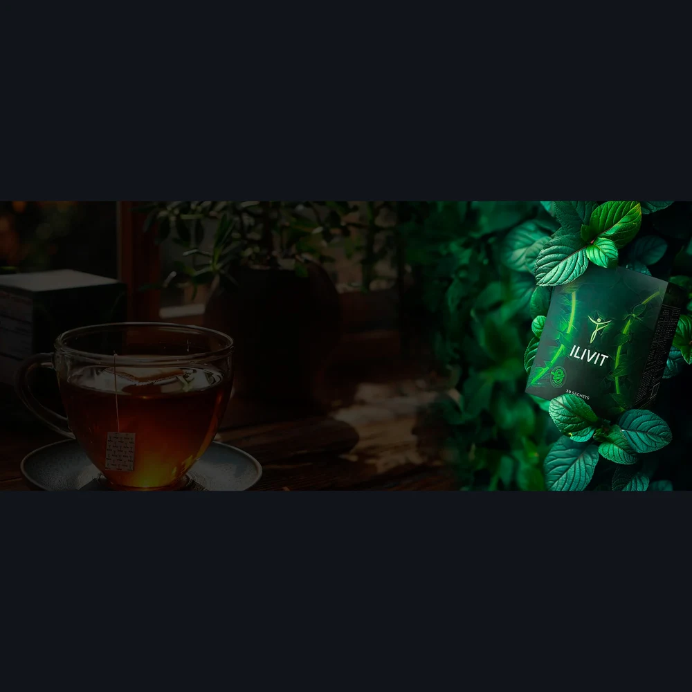 Vital Bridge ILÍVIT — herbal tea with fresh botanical ingredients